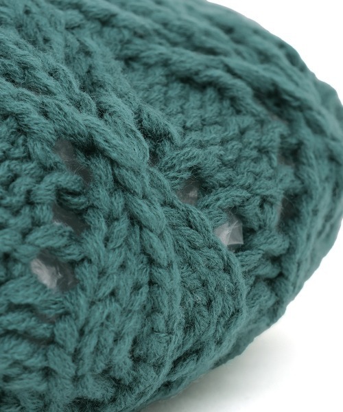 チチカカ（チチカカ）の「ニットベレー帽（ハンチング/ベレー帽・レディース・ブラック/ブルーグリーン/アイボリー・FREE）」の14枚目の写真