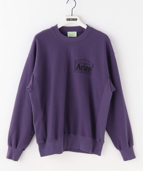 ARIES（アリーズ）の「【ARIES / アリーズ】PREMIUM TEMPLE SWEATSHIRT（スウェット・メンズ・ベージュ/パープル系その他/ピンク・SMALL/MEDIUM/LARGE/X-LARGE）」の20枚目の写真