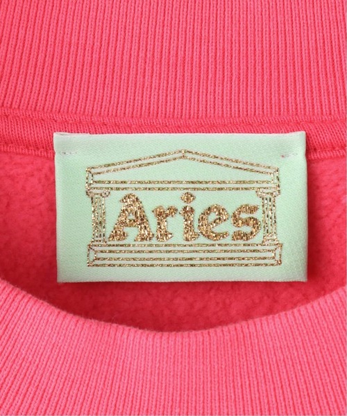 ARIES（アリーズ）の「【ARIES / アリーズ】PREMIUM TEMPLE SWEATSHIRT（スウェット・メンズ・ベージュ/パープル系その他/ピンク・SMALL/MEDIUM/LARGE/X-LARGE）」の15枚目の写真