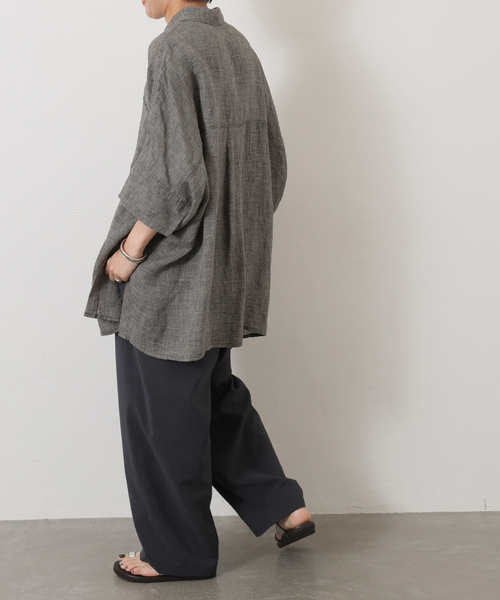 JOURNAL STANDARD LUXE Tシャツ 半袖 グレー JOURNAL STANDARD LUXE 「JOURNAL LUXE」 半袖Tシャツ - グレー