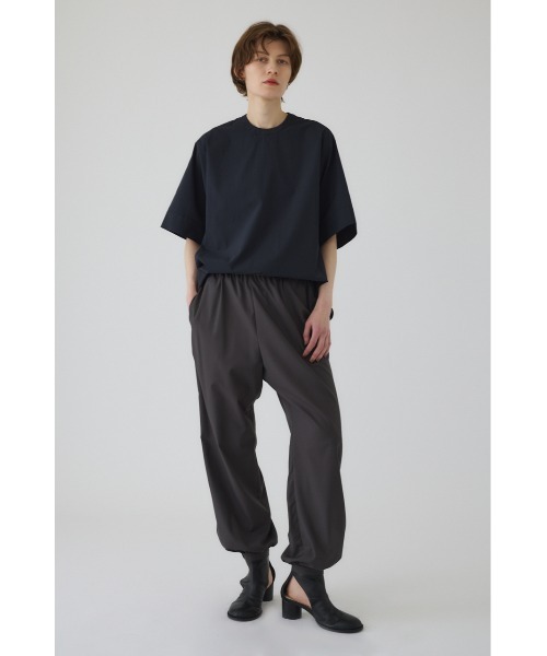 RIM.ARK（リムアーク）の「【LIMITED TIMESALE -2/23 23:59】Soft arabian PT ソフトアラビアンパンツ（スラックス・レディース・ブラック/チャコールグレー/ライトグレー・38/36）」の2枚目の写真