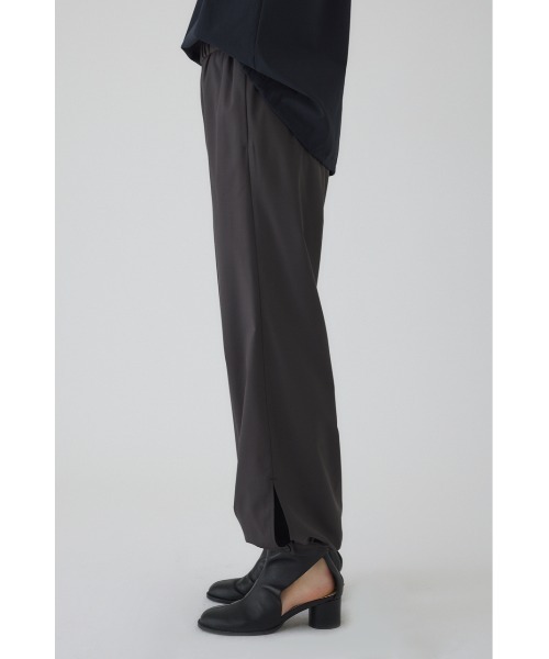 RIM.ARK（リムアーク）の「【LIMITED TIMESALE -2/23 23:59】Soft arabian PT ソフトアラビアンパンツ（スラックス・レディース・ブラック/チャコールグレー/ライトグレー・38/36）」の10枚目の写真