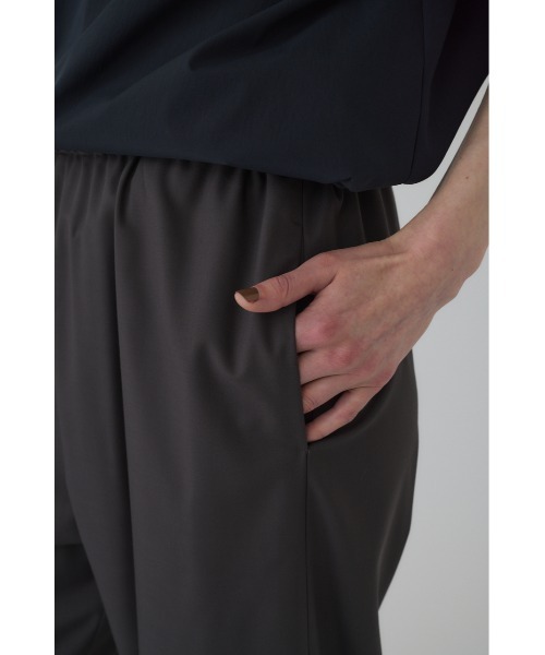 RIM.ARK（リムアーク）の「【LIMITED TIMESALE -2/23 23:59】Soft arabian PT ソフトアラビアンパンツ（スラックス・レディース・ブラック/チャコールグレー/ライトグレー・38/36）」の14枚目の写真