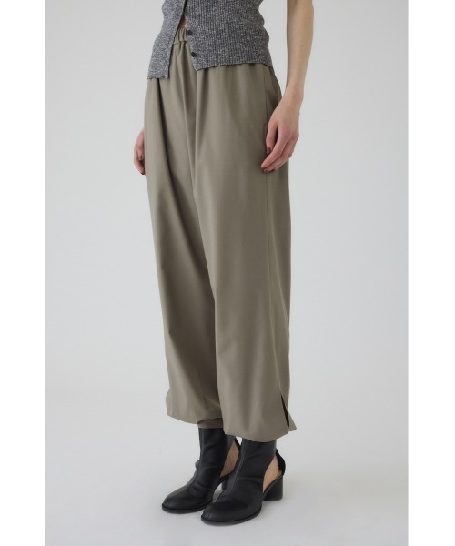 RIM.ARK（リムアーク）の「【LIMITED TIMESALE -2/23 23:59】Soft arabian PT ソフトアラビアンパンツ（スラックス・レディース・ブラック/チャコールグレー/ライトグレー・38/36）」の5枚目の写真