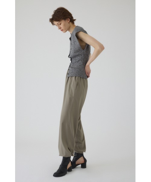 RIM.ARK（リムアーク）の「【LIMITED TIMESALE -2/23 23:59】Soft arabian PT ソフトアラビアンパンツ（スラックス・レディース・ブラック/チャコールグレー/ライトグレー・38/36）」の6枚目の写真