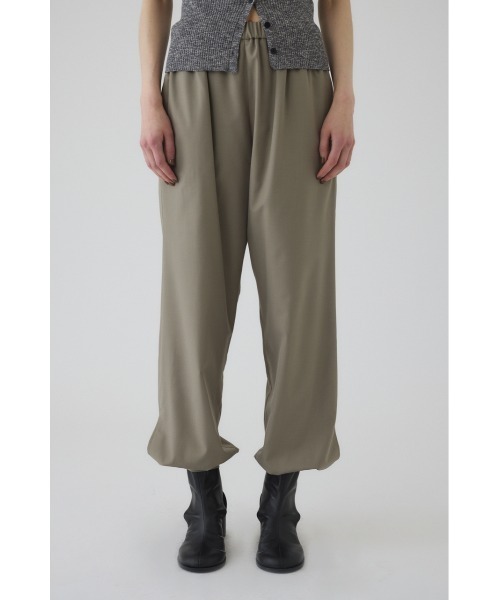 RIM.ARK（リムアーク）の「【LIMITED TIMESALE -2/23 23:59】Soft arabian PT ソフトアラビアンパンツ（スラックス・レディース・ブラック/チャコールグレー/ライトグレー・38/36）」の8枚目の写真