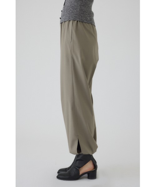 RIM.ARK（リムアーク）の「【LIMITED TIMESALE -2/23 23:59】Soft arabian PT ソフトアラビアンパンツ（スラックス・レディース・ブラック/チャコールグレー/ライトグレー・38/36）」の9枚目の写真