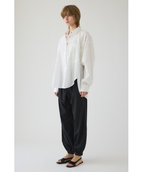 RIM.ARK（リムアーク）の「【LIMITED TIMESALE -2/23 23:59】Soft arabian PT ソフトアラビアンパンツ（スラックス・レディース・ブラック/チャコールグレー/ライトグレー・38/36）」の21枚目の写真