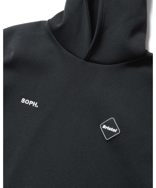 F.C.Real Bristol（エフシーレアルブリストル）の「QUARTER KNIT HOODIE（パーカー・メンズ・ブラック/ブラウン・SMALL/MEDIUM/LARGE/X-LARGE/XX-LARGE）」の5枚目の写真