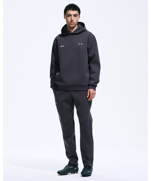 F.C.Real Bristol（エフシーレアルブリストル）の「QUARTER KNIT HOODIE（パーカー・メンズ・ブラック/ブラウン・SMALL/MEDIUM/LARGE/X-LARGE/XX-LARGE）」の3枚目の写真