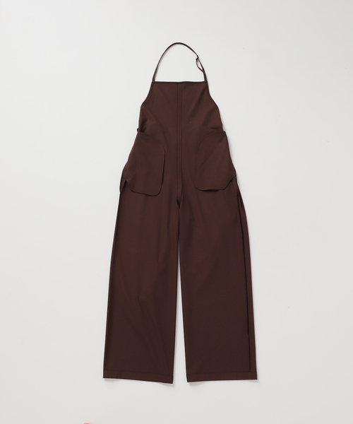 【新品】スピックアンドスパン　オールインワン　つなぎ　キャメル　M Spick & Span（スピックアンドスパン）の「裏毛ベア