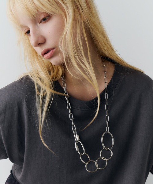 AIVER（アイバー）の「AIVER　2WAYリンクチェーン（ネックレス・メンズ・シルバー・FREE）」の9枚目の写真