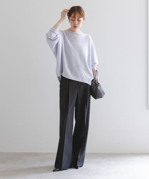 ファインウールドルマンプルオーバー　ノーブル WEB・一部店舗限定追加2》ファインウールドルマンプルオーバー（ニット