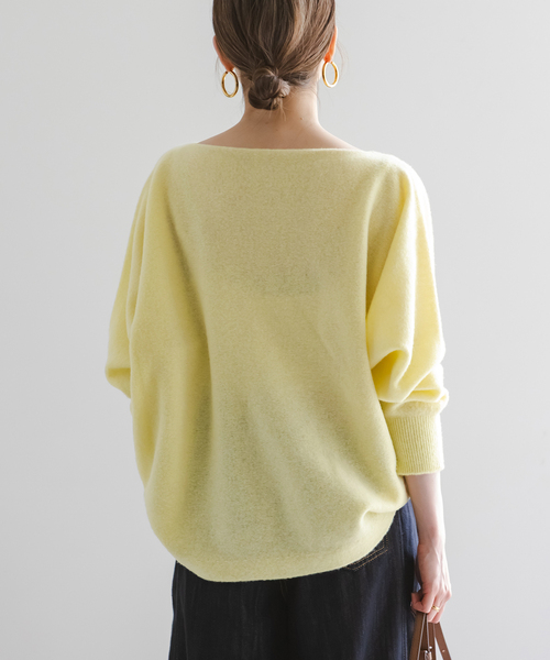 追加》ファインウールドルマンプルオーバー（ニット/セーター