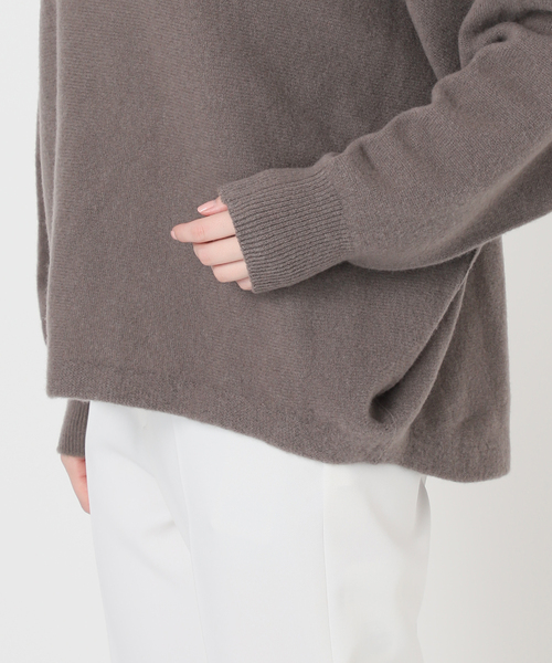 追加》ファインウールドルマンプルオーバー（ニット/セーター