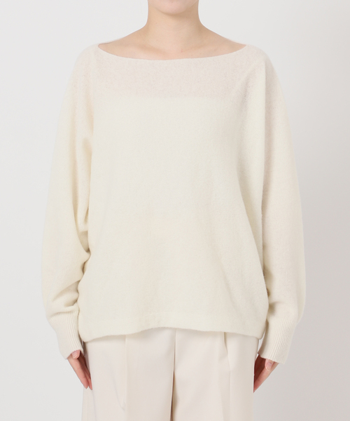 WEB・一部店舗限定追加2》ファインウールドルマンプルオーバー（ニット