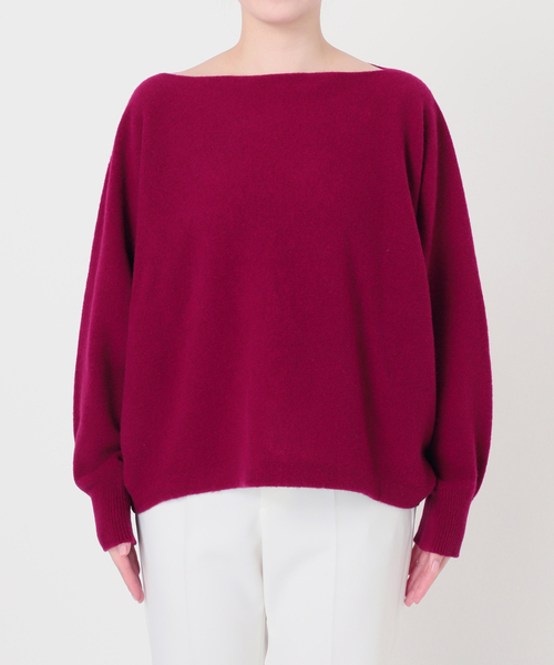 WEB・一部店舗限定追加2》ファインウールドルマンプルオーバー（ニット