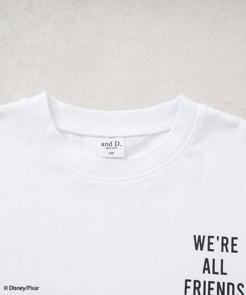and D. petit main(アンドディープティマイン)の「【トイストーリー/Toy Story】バックプリントワイド半袖Tシャツ(Tシャツ/カットソー・キッズ・ピンク/ブルー/ホワイト・140cm/90cm/120cm/130cm/110cm/100cm/150cm)」の19枚目の写真