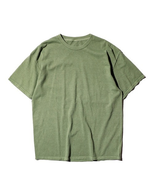 2AM(ツーエイエム)の「JERZEES / ジャージーズ UNISEX PIGMENT DYE T-SHIRTS ピグメントダイ(Tシャツ/カットソー・メンズ・ブラック/モカ/グリーン/ライトグリーン/レッド/グレー・MEDIUM/LARGE/X-LARGE)」の4枚目の写真