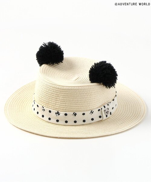 apres les cours（アプレレクール）の「アドベンチャーワールドパンダカンカン帽（ハット・キッズ・ベージュ・48/50/52/54）」の12枚目の写真