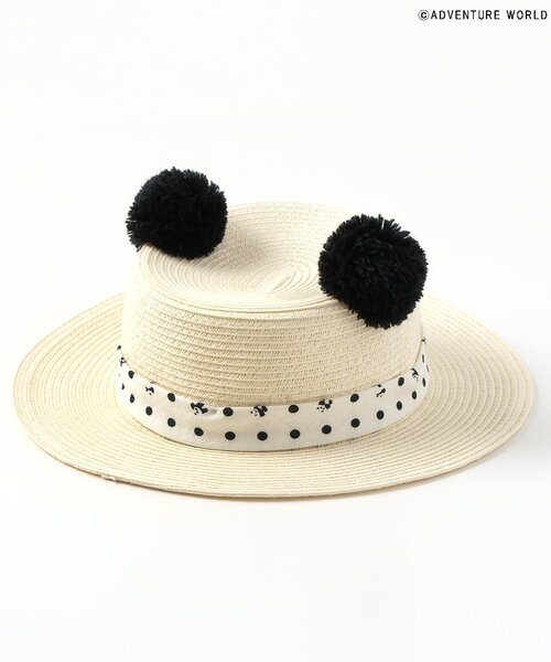 apres les cours（アプレレクール）の「アドベンチャーワールドパンダカンカン帽（ハット・キッズ・ベージュ・48/50/52/54）」の13枚目の写真