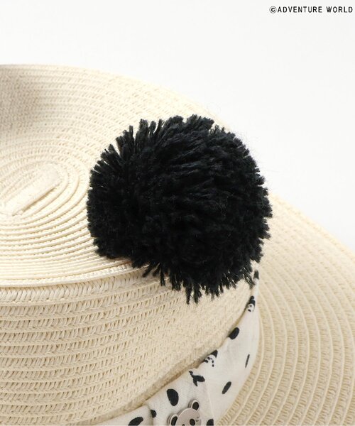 apres les cours（アプレレクール）の「アドベンチャーワールドパンダカンカン帽（ハット・キッズ・ベージュ・48/50/52/54）」の14枚目の写真