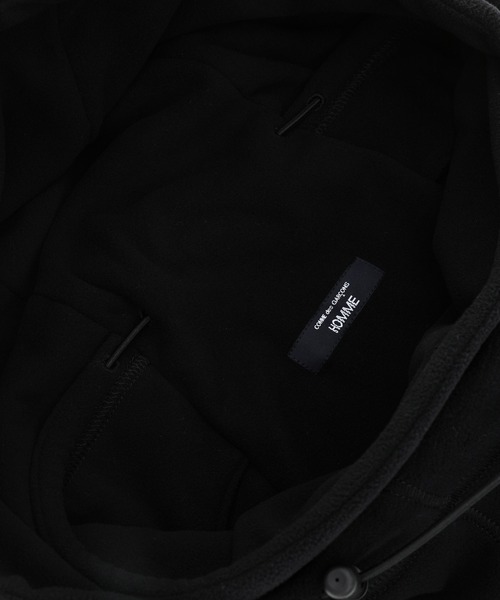 COMME des GARCONS HOMME(コム デ ギャルソン・オム)の「ESTER FLEECE FOODY(キャップ・メンズ・ブラウン/ブラック・ONE SIZE)」の6枚目の写真