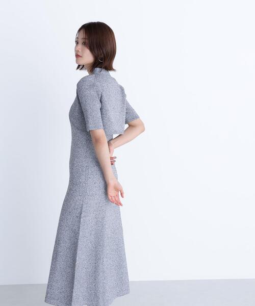 NATURAL BEAUTY BASIC(ナチュラルビューティーベーシック)の「◇ショートボレロセットニットワンピース(ワンピース・レディース・ブラック系その他/ブラウン系その他・MEDIUM/P/S)」の7枚目の写真