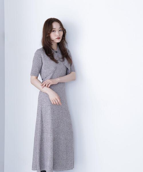 NATURAL BEAUTY BASIC(ナチュラルビューティーベーシック)の「◇ショートボレロセットニットワンピース(ワンピース・レディース・ブラック系その他/ブラウン系その他・MEDIUM/P/S)」の18枚目の写真