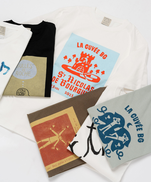 セール】Vin de France 別注 Tシャツ（Tシャツ/カットソー）｜EDIFICE