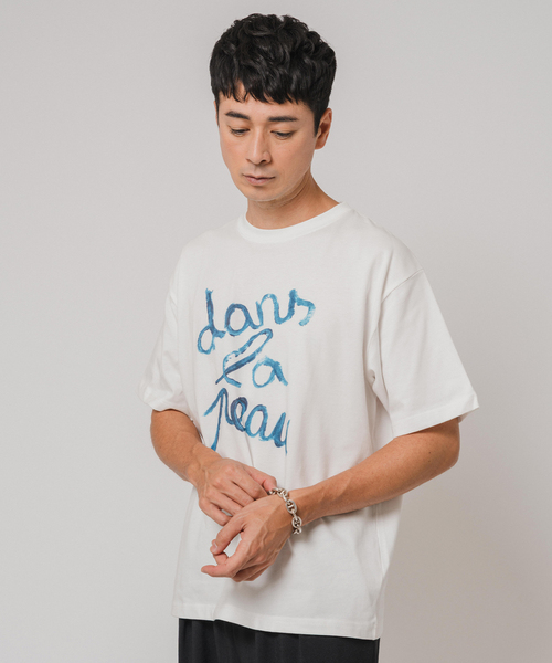 EDIFICE(エディフィス)の「Vin de France 別注 Tシャツ(Tシャツ/カットソー・メンズ・ホワイト/チャコールグレー/スカイブルー/ブラック/ホワイト×ホワイト/ホワイト系その他・MEDIUM/LARGE)」の14枚目の写真