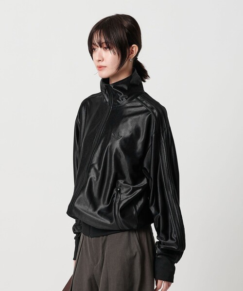 adidas Originals(アディダスオリジナルス)の「<adidas Originals>ファイヤーバード メタリックトラックトップ(ジャージ・レディース・グレー系/ブラック・S/XS)」の7枚目の写真