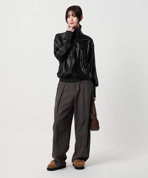 adidas Originals(アディダスオリジナルス)の「<adidas Originals>ファイヤーバード メタリックトラックトップ(ジャージ・レディース・グレー系/ブラック・S/XS)」の8枚目の写真