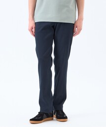 E0675S 新品 MACKINTOSH PHILOSOPHYパンツ：44 WEB＆一部店舗限定】リネン混ハイストレッチ エラスティック