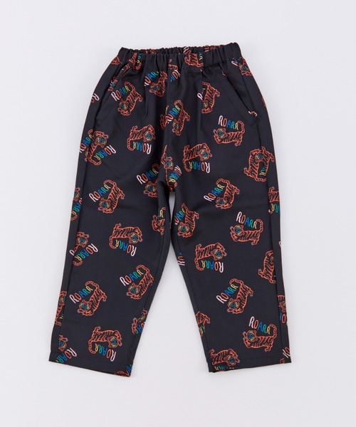Ocean&Ground（オーシャン&グラウンド）の「ｿｳｶﾞﾗﾌﾟﾘﾝﾄﾀｯｸﾜｲﾄﾞﾊﾟﾝﾂ（その他パンツ・キッズ・ベージュ/ブラック・140/130/120/110/100/90）」の4枚目の写真