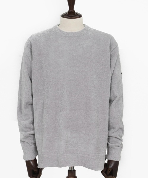 CALL&RESPONSE（コールアンドレスポンス）の「mn3142-シャギー-クルーニット-サイセンタク（ニット/セーター・メンズ・グレー/ブラック/ネイビー・1/2/4/5）」の20枚目の写真