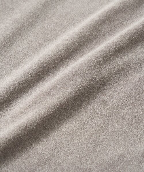 RIVE DROITE(リヴドロワ)の「【こなれ感抜群】シアーベロア5分袖Tee(Tシャツ/カットソー・レディース・オフホワイト/グレー/ブラック・FREE)」の19枚目の写真