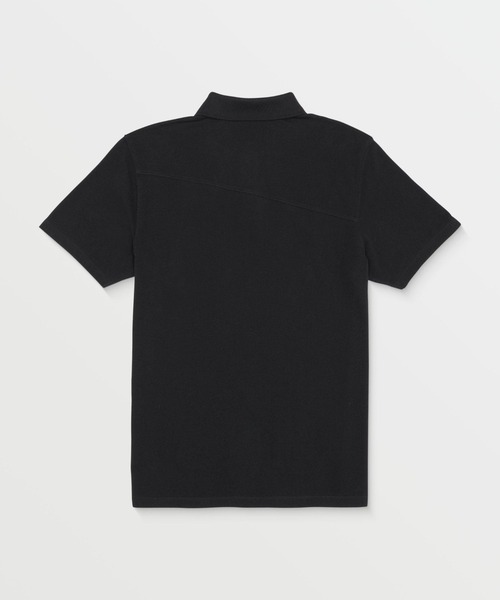 VOLCOM(ボルコム)の「【VOLCOM/ボルコム】Dagger Polo Short Sleeve Shirt /ショルダーカラーポロシャツ(シャツ/ブラウス・メンズ・ブラック・XX-LARGE/X-LARGE/LARGE)」の2枚目の写真