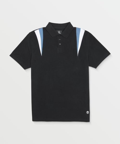 VOLCOM(ボルコム)の「【VOLCOM/ボルコム】Dagger Polo Short Sleeve Shirt /ショルダーカラーポロシャツ(シャツ/ブラウス・メンズ・ブラック・XX-LARGE/X-LARGE/LARGE)」の3枚目の写真