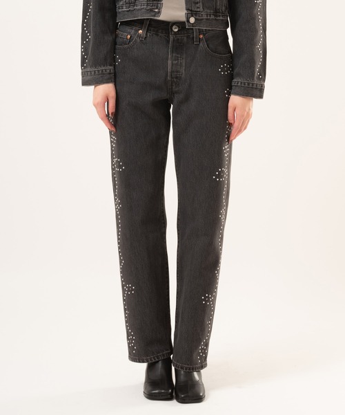 90s Levi's 501 コーティング ブラック デニムパンツ 90s LEVI'S 501 ブラックデニム アメリカ製 コーティングパンツ - メルカリ