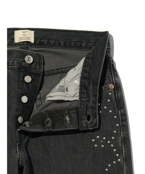 Levi's(リーバイス)の「Levi's/リーバイス 501(R) '90s ジーンズ(デニムパンツ・レディース・ブラック・23inch/24inch/25inch/26inch/27inch/28inch)」の6枚目の写真