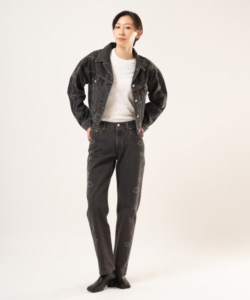Levi's(リーバイス)の「Levi's/リーバイス 501(R) '90s ジーンズ(デニムパンツ・レディース・ブラック・23inch/24inch/25inch/26inch/27inch/28inch)」の15枚目の写真