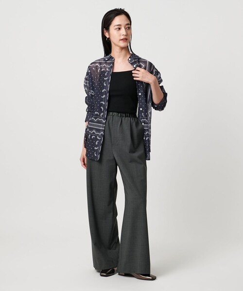 UNITED ARROWS（ユナイテッドアローズ）の「オーガンジー プリント シャツ ‐ウォッシャブル‐（シャツ/ブラウス・レディース・その他2/その他3/その他1・FREE）」の19枚目の写真