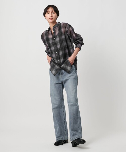 UNITED ARROWS（ユナイテッドアローズ）の「オーガンジー プリント シャツ ‐ウォッシャブル‐（シャツ/ブラウス・レディース・その他2/その他3/その他1・FREE）」の21枚目の写真