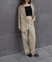その他 セットアップ/」に該当するベージュ系のファッション通販