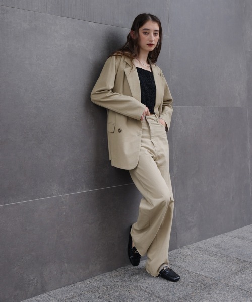 Bab（バブ）の「【セットアップ対応可】【サイズ展開あり】ドットダメージパンツ（その他パンツ・レディース・ベージュ/インディゴブルー/ブラック・S/M/L）」の4枚目の写真