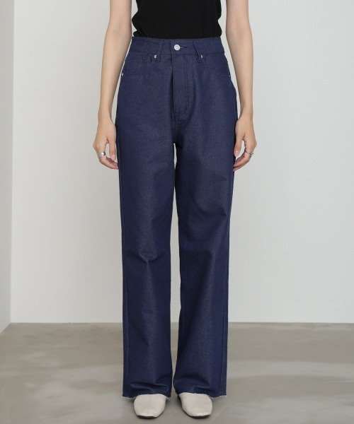 Bab（バブ）の「【セットアップ対応可】【サイズ展開あり】ドットダメージパンツ（その他パンツ・レディース・ベージュ/インディゴブルー/ブラック・S/M/L）」の15枚目の写真