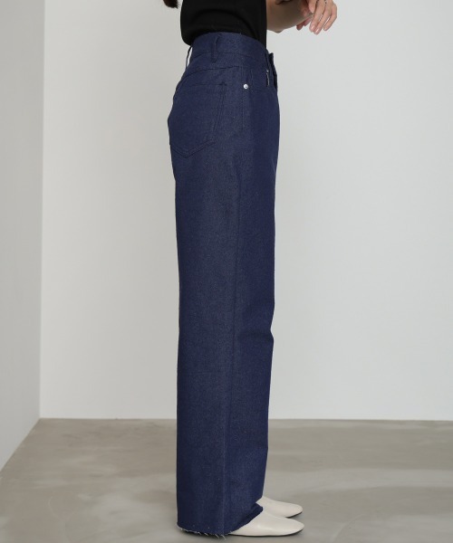 Bab（バブ）の「【セットアップ対応可】【サイズ展開あり】ドットダメージパンツ（その他パンツ・レディース・ベージュ/インディゴブルー/ブラック・S/M/L）」の16枚目の写真