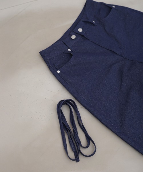 Bab（バブ）の「【セットアップ対応可】【サイズ展開あり】ドットダメージパンツ（その他パンツ・レディース・ベージュ/インディゴブルー/ブラック・S/M/L）」の18枚目の写真