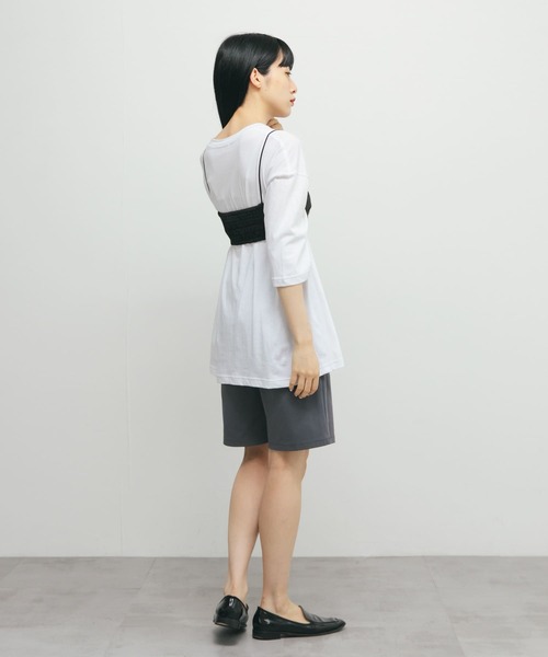 KBF（ケイビーエフ）の「シャーリングブラトップ（ブラジャー・レディース・アイボリー/ブラック・ONE）」の6枚目の写真